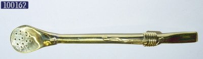 The full bronze Mate bombilla.