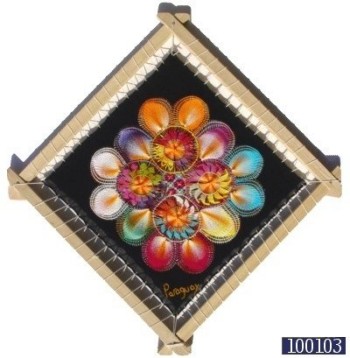 Framed anduti, ready for wallhanging