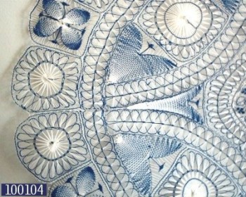 Unframed anduti, table top beauty from Paraguay