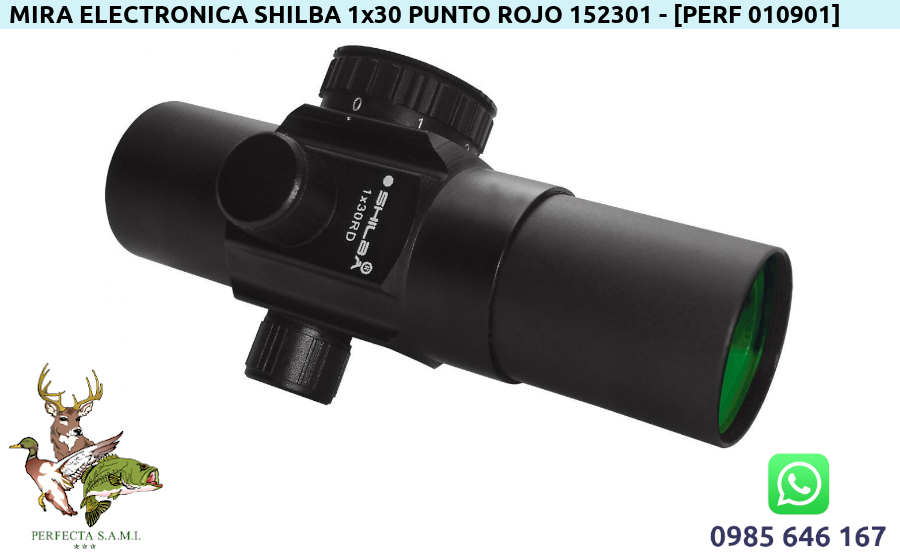 Mira Electronica Shilba 1x30 Punto Rojo 152301. Perfecta S.A.M.I. - Asuncion - Paraguay