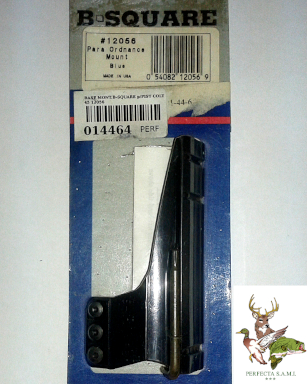 Base Montura B-Square Para Pistola Colt 45 y Para-Ordnance 12056. Perfecta S.A.M.I. - Asuncion - Paraguay