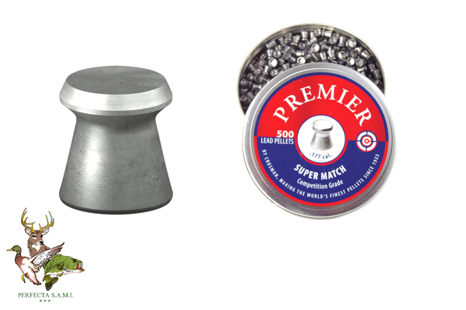 Balin Aire Comprimido Crosman 4.5MM SUPER MATCH Lata x500 LM77. Perfecta S.A.M.I. - Asuncion - Paraguay