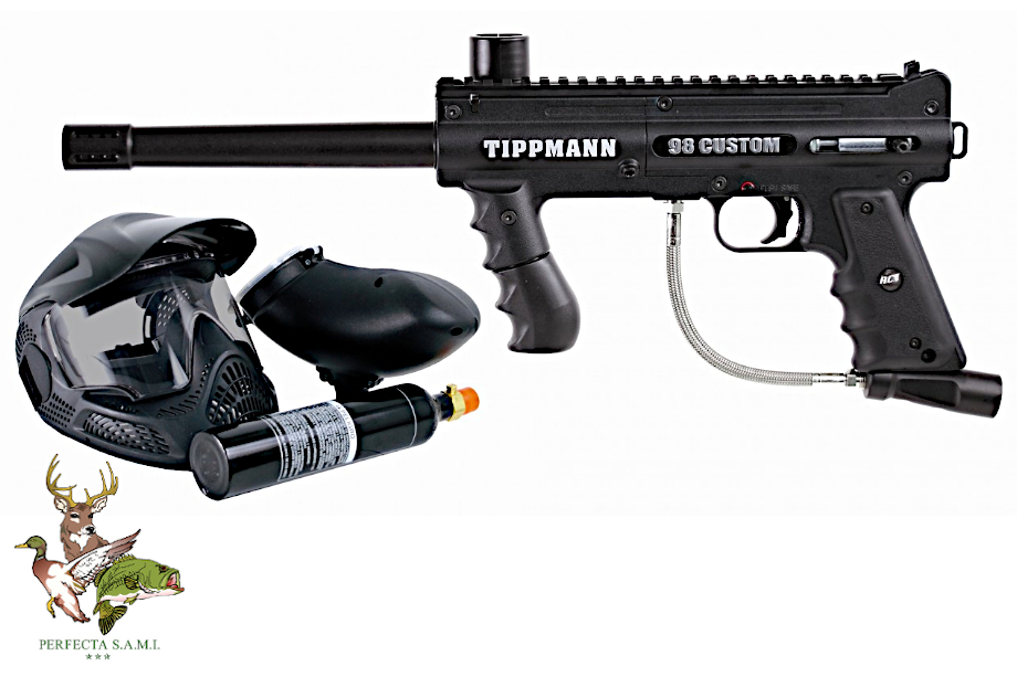 Rifle Paintball Tippmann 98 Powerpack +Accesorios T102063. Perfecta S.A.M.I. - Asuncion - Paraguay