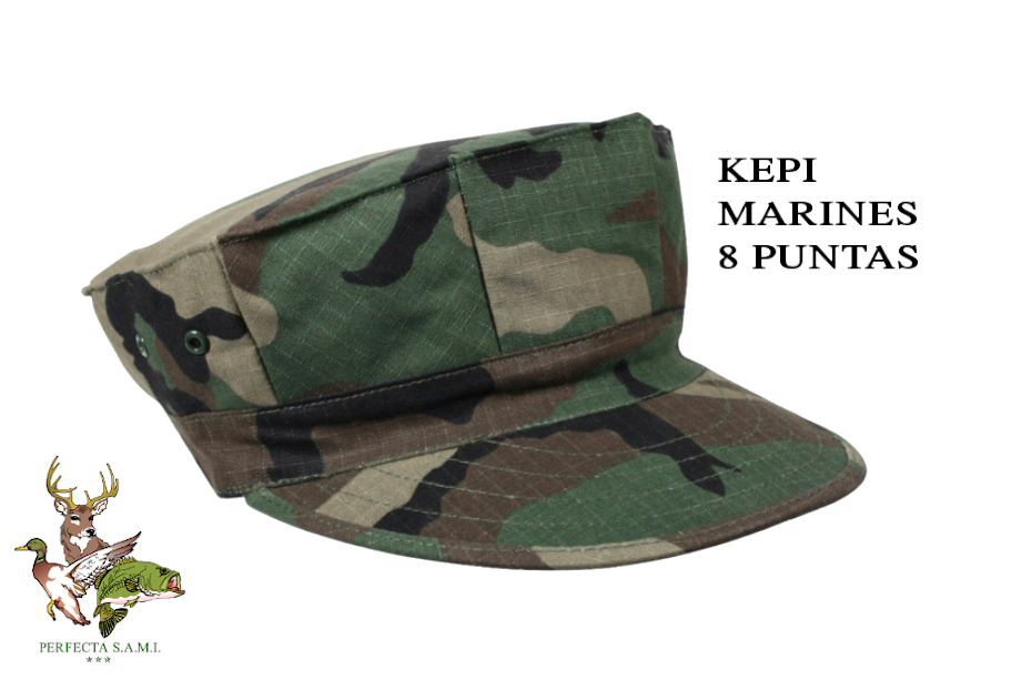 Kepi ROTHCO Marines USMC 8 Puntas Camouflage Bosque. Perfecta S.A.M.I. - Asuncion - Paraguay
